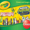 MELT'N MOLD FACTORY - MARKER AIRBRUSH (Family Channel / Disney Junior / Crayola)